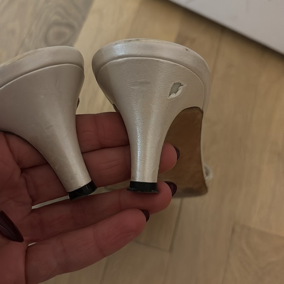 VINTAGE MANOLO BLAHNIK HEELS SIZE 40.5 - Picture 5 of 6